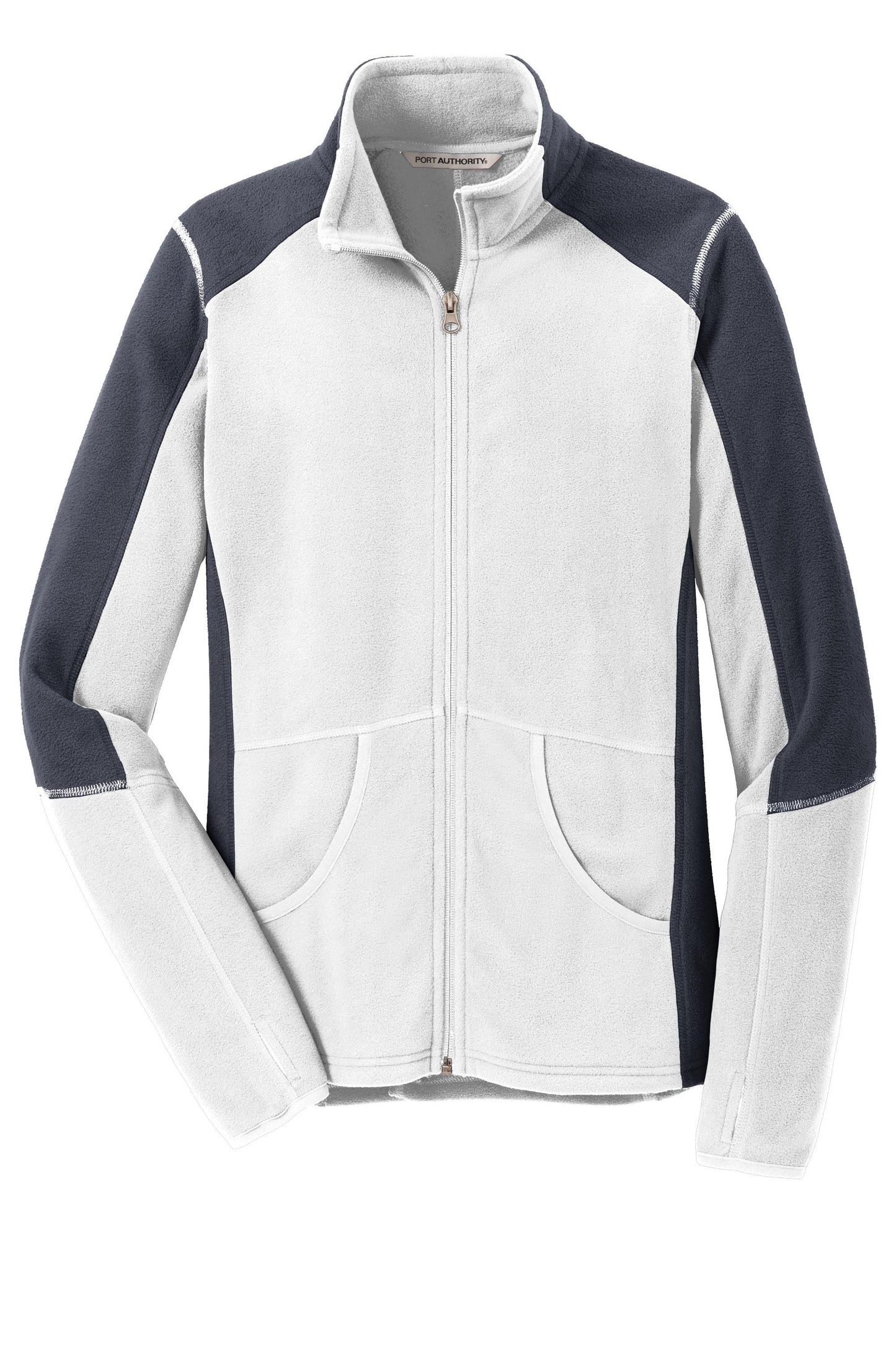 Customizable Port Authority® Women's Colorblock Microfleece Jacket