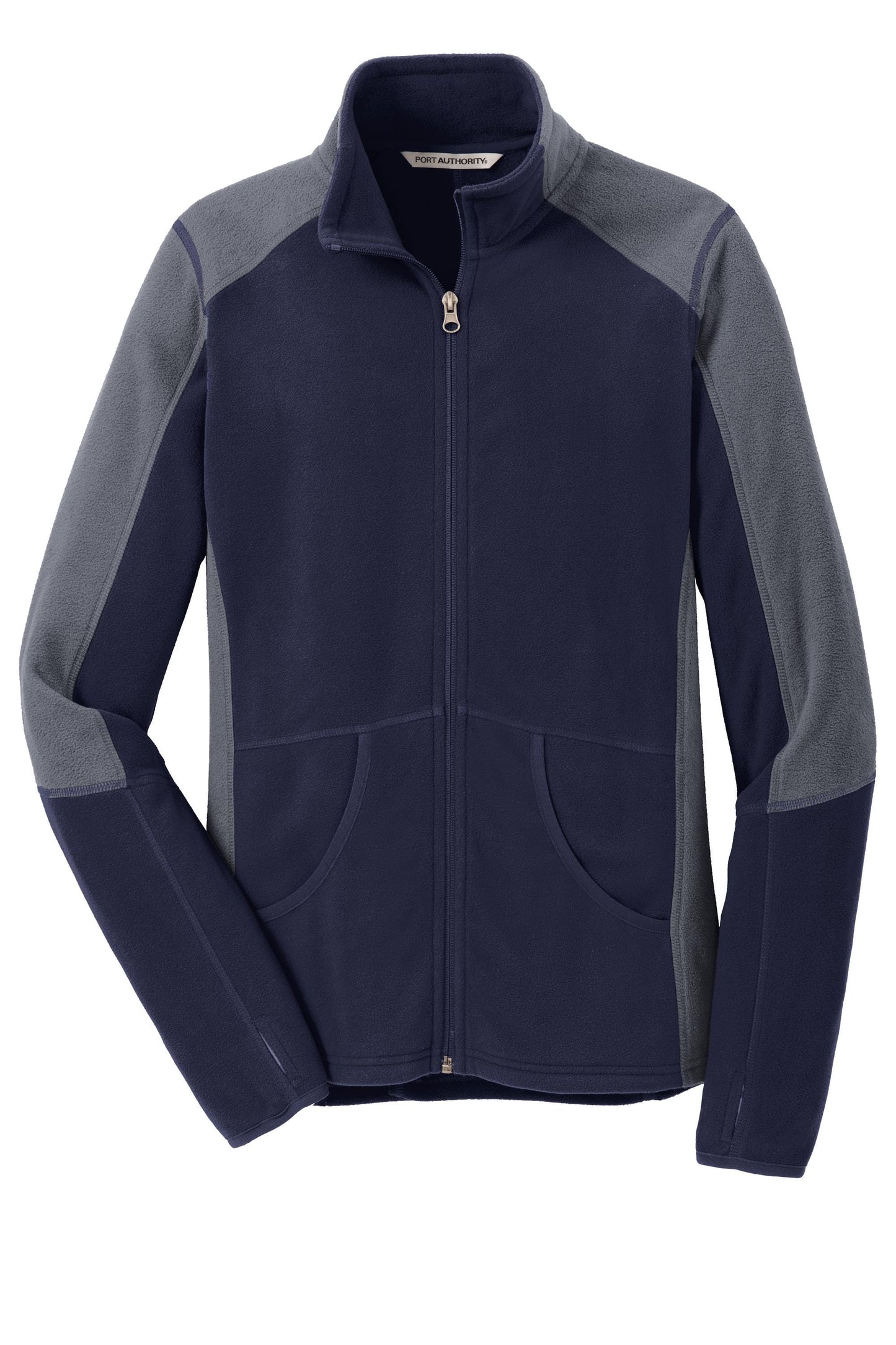 Customizable Port Authority® Women's Colorblock Microfleece Jacket