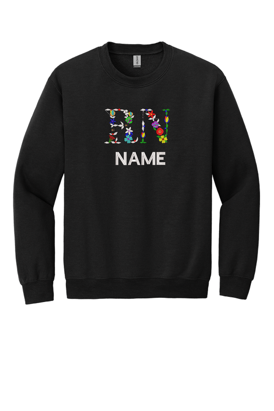 RN Floral letters.