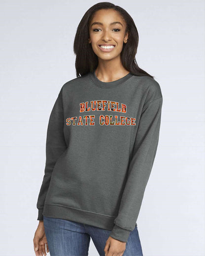 Custom Embroidered Sweatshirt with Kente Cloth Applique – Personalized College Spirit Wear for  Universities.