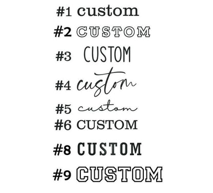 Custom Embroidered Sweatshirt - Dad Sweatshirt - Mom Sweatshirt - Personalized Embroidered Hoodie - Varsity Sweater - College Style Hoodie